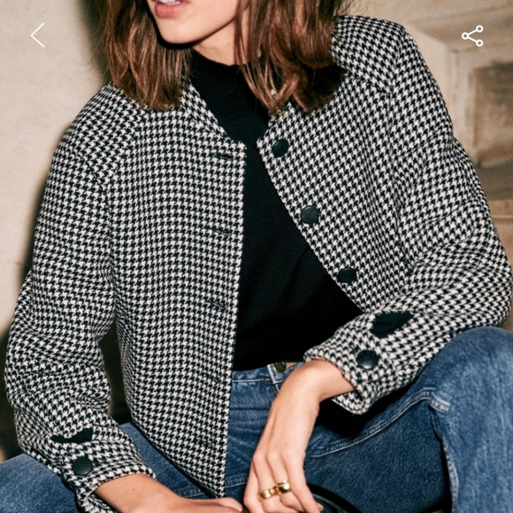 Sezane Mike Wool Jacket - Picture 2 of 13